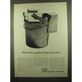 1965 Moore Business Forms Ad - What Does a Pail Cost