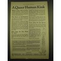 1924 Metropolitan Life Insurance Ad - A Queer H...
