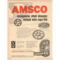 AMERICAN BRAKE SHOE COMPANY 1954 manganese stee...