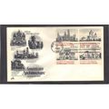 FDC Art Craft 1838-1841 15c Architecture (Cache...
