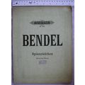 Edition Peters no. 1136 Bendel Spinning-wheel