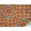 Peru Tejido Tapestry Tela Pintada Geometricos Y...