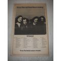 1973 Focus Concert Tour Ad - Focus. You can hear them coming. In Concert