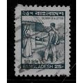 BANGLADESH 1983 25p SLATE DELIVERING A LETTER S...