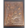 Hand Carved Wooden Stash Trinket Jewelry Box Vi...
