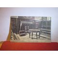 THE HEAD'S ROOM, ETON COLLEGE, WINDSOR, BERKSHIRE unused antique postcard =
