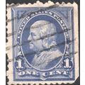 USA 1894 - SG267 - 1c blue - Franklin - used