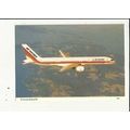 Aviation AIR EUROPE BOEING 757 Postcard by Skil...