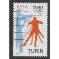 FRA 2006 53c 'WINTER OLYMPICS - TURIN' FINE USE...