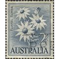 AUSTRALIA, FLOWER, Flannel Flower, blue 1959, 2...