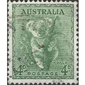 AUSTRALIA, MAMMAL, Koala, green 1956, 4d, #2