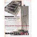 WAUKESHA MOTOR COMPANY 1955 IDECO Super 7-11 dr...