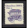 1897 1c Omnibus Very Fine MNH Dry Gum CNS 2 PA5447