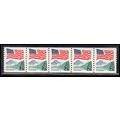 2280a 25c U.S. Flag Very Fine MNH PNC 14/5 KA9146