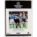 2001 programme Newcastle United v. Blackburn Ro...