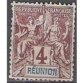 Réunion 1892 Michel 34 O Cote (2005) 2.50 € Typ...