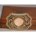 Pre-Owned Women’s Gold Tone Stone Holder Belt B...