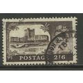 GB 1955 - 58 QE2 2/-6d H/V Black Brown Castle w...