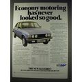 1980 Austin Morris Allegro 3 Car Ad - Looked So...