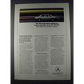 1980 Mercedes-Benz 450 SEL Ad - Engineers Wince