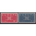 Eire - Ireland 1963 SG 195-6 UMM Europa/CEPT (G...