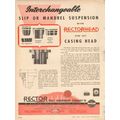 RECTOR WELL EQUIPMENT COMPANY 1953 slip mandrel...