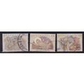 AUSTRALIA 1991 CHRISTMAS SET USED SG1309-11