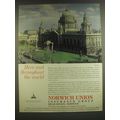 1965 Norwich Union Insurance Advertisement - Here and throughout the world