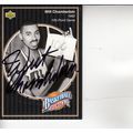 WILT CHAMBERLAIN 1992 AUTOGRAPHED LOS ANGELES L...