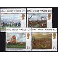 ZAYIX Great Britain 863-866 MNH Horses Derby Pa...