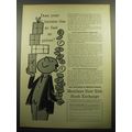 1957 Members New York Stock Exchange Ad - Does your income rise as fast