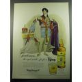 1957 King George IV Scotch Ad - Gentlemen.. the royal scotch.. fit for a King