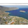 Crete Spinaloga Greece Postcard posted creased