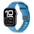 Square Buckle Stripes Silicone Watch Band, For ...