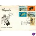 Anguilla FDC 1969 - SG 63-67 - Christmas 1969