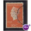 NETHERLANDS 1948 WILHELMINA JUBILEE 10C F/U SG670