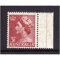 AUSTRALIA 1953 3 1/2d BROWN RED SG 264 M MINT