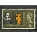 GB 1964 QE2 6d Shakespeare Festival SG 647.(T852 )