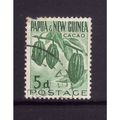 PAPUA & NEW GUINEA 1958 SG 19 4d CACAO PLANT FI...