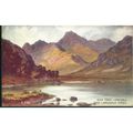 Vintage Valentine's PC - Blea Tarn, Langdale An...