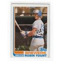 1982 Topps Robin Yount baseball card #435 – Bre...