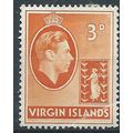 Virgin Islands 1938 SG115 2d Orange (Crease) CS...