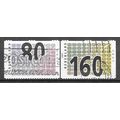 Netherlands ( PAYS BAS ) N° 1579/80 YVERT OBLIT...