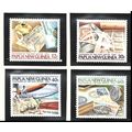 Papua and New Guinea Stamps Scott #627 To 630, ...