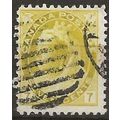 1897 SG160 7c Greenish-Yellow Good+ Used ..