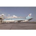 Korean Air McDouglas DC10 30 Aircraft Postcard ...