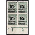 GERMANY REICH [1923] MiNr 0336 BP ( **/mnh ) [0...