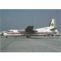 Burma Airways Fokker F27 600 Civil Aircraft Pos...