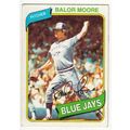 1980 Topps baseball card 19 Balor Moore – Blue ...
