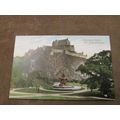 Early Postcard - Edinburgh Castle & Ross Founta...